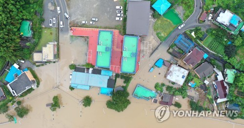 "평생 이런 폭우는 처음" 419㎜ 물폭탄에 화개마을 잠겨