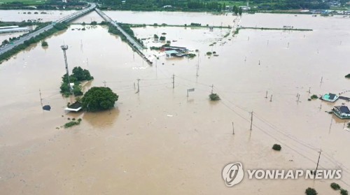 순창 풍산면 하루에 353.5㎜ 비…전북 역대 두 번째