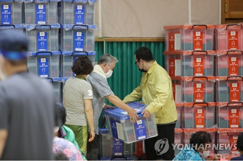 행안부, 호우 피해 이재민에 구호품 지원…방역 활동 강화
