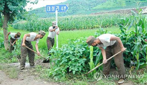 김덕훈 북한 신임 내각총리, 첫 공식일정으로 수해복구현장 찾아