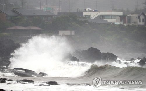 첫 태풍 '장미' 길목 제주·부산·울산 별다른 피해 없어(종합)