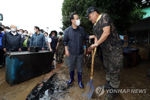 통합 "현장에 답 있다" 밀착 행보…호남서 1박2일 수해복구