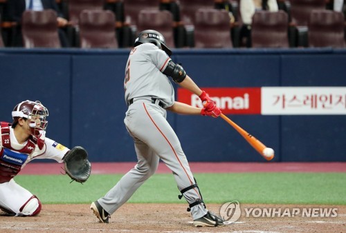 67분 중단된 대구경기…두산, '오재일 3점포'로 삼성 제압(종합)