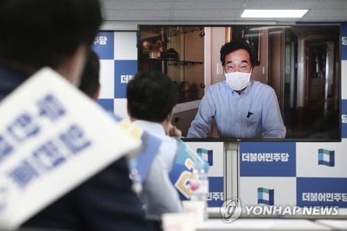 민주전대 후보들, 통합·극우 강력 성토…"김종인 끌어내려야"(종합)