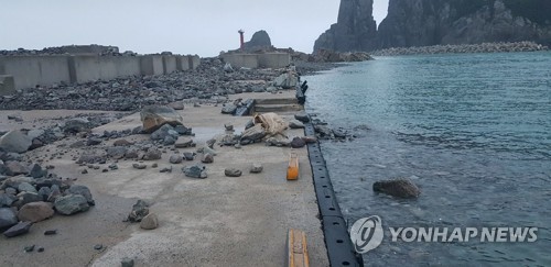 북한으로 넘어간 태풍 '바비'…오전 중 영향권 벗어나