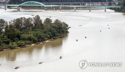 "끝까지 찾는다" 춘천 의암호 사고 실종자 대규모 수색