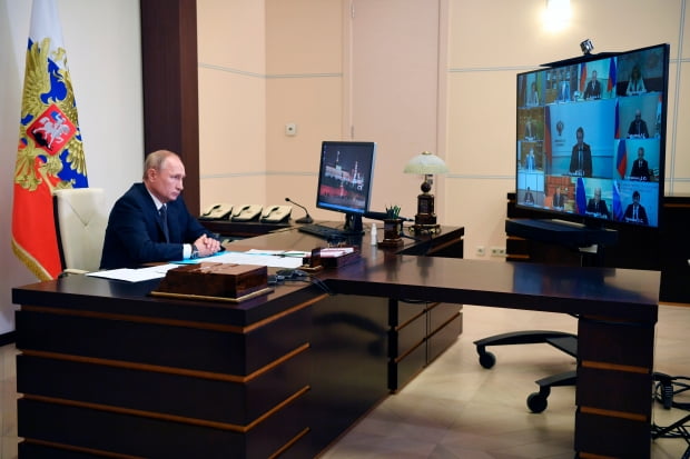  "세계 최초 코로나19 백신 등록" 밝히는 푸틴 러시아 대통령(사진=AP)