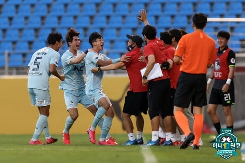 '원정 무패' 서울 이랜드, 전남 2-1로 꺾고 2연승