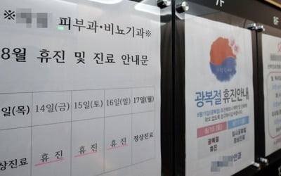 내일 의료계 집단휴진 규모는…"현재까지 24.7% 휴진 신고"