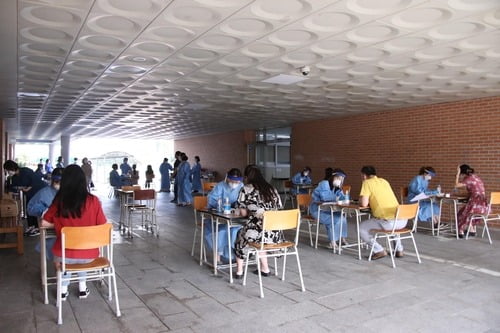 인천 간재울중학교 교사 확진…학교 폐쇄·학생 등 427명 검사