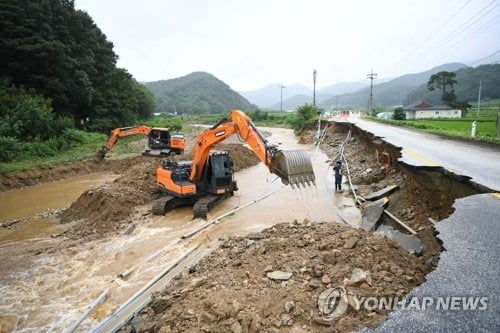 특별재난지역 추가 지정 충남 금산·예산 피해액 352억원