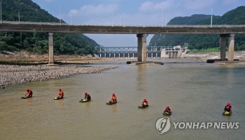 의암호 실종자 찾아야 하는데…'야속한 태풍'에 수색 중단