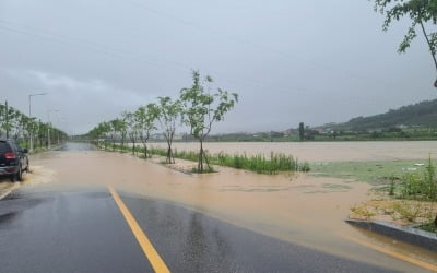 폭우 피해에 충북∼강원 원주 경계 국도 곳곳 차량 통제