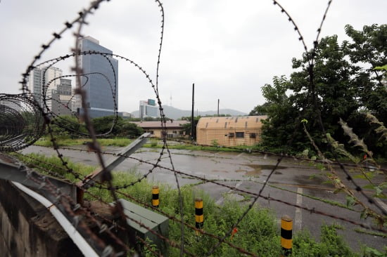 용산구 옛 미군기지 캠프킴. 사진=뉴스1