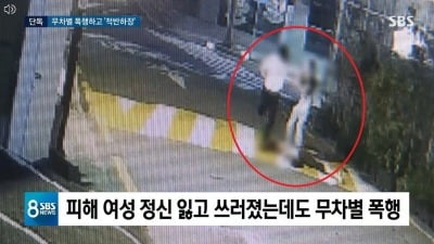 강남서 생면부지 여성 폭행한 20대男…"기절하자 밟기도"