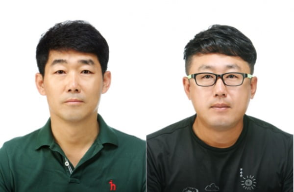 (왼쪽부터) 최봉석(43)씨와 손성모(37)씨/사진제공=LG복지재단