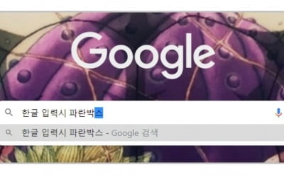 크롬·엣지 한글 입력 때 이상한 '파란 배경' 생긴다…왜?