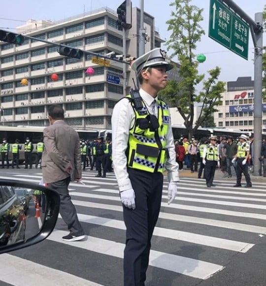 "즐거운 군 생활"…한해, 코로나19로 미복귀 전역