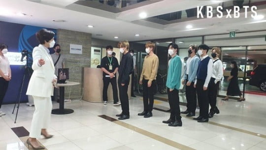 방탄소년단 KBS '뉴스9' 출연한다고 출근길 생중계까지 하더니…시청률 1%p 상승