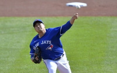 류현진, 메츠전서 시즌 4승째…6이닝 1실점 7K