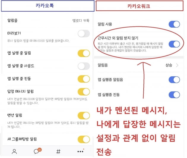 회사 단톡방서 해방?…'업무용 카톡' 나오자마자 써봤습니다