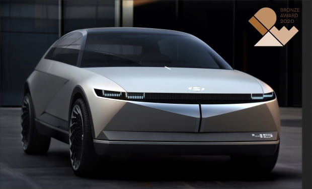 2020 IDEA 디자인상에서 동상을 수상한 전기차 콘셉트카 45. 사진=현대차