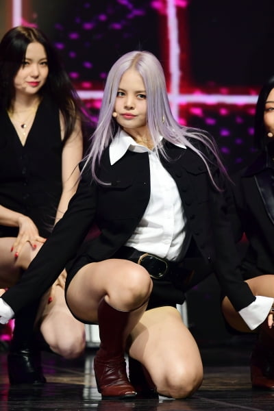 [포토] CLC 손, '찰떡같은 은발'