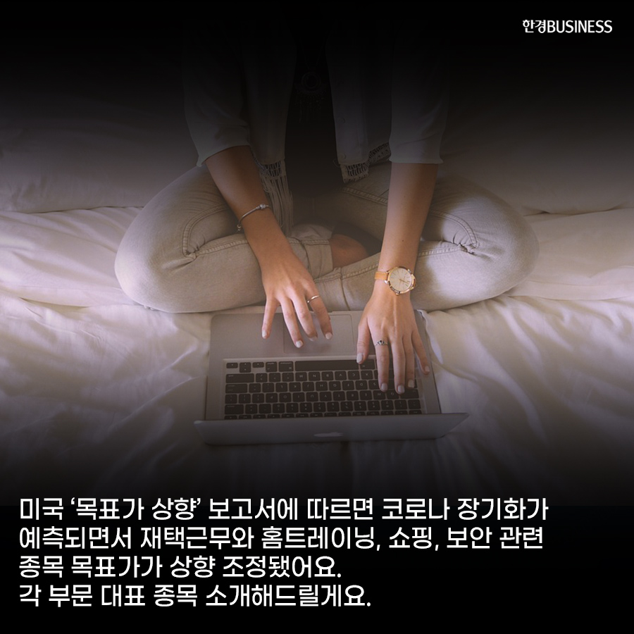 [카드뉴스] 美 증권사가 꼽은 대형 기술주 대체 추천 종목은? :코로나 장기화 반사이익株 정리