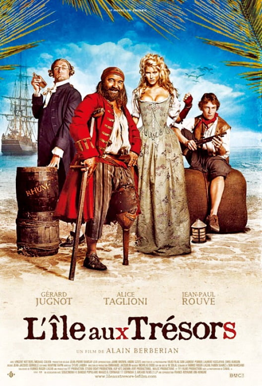 영화 보물섬 포스터 
