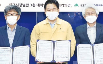 대구시·대구은행·기술보증기금 '코로나 피해' 기업에 2000억 지원