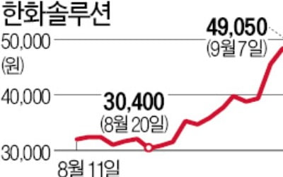 니콜라 40% 급등…활짝 웃는 한화솔루션