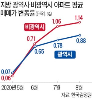 지방 광역시 분양권 전매 막자…중소도시 청약 열기 '풍선효과'