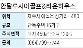 안달루시아골프&타운하우스, 제주 애월읍 골프장·단독별장 이용