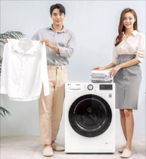 LG전자 '트롬 세탁기 씽큐', AI가 빨래 방법 알려준다