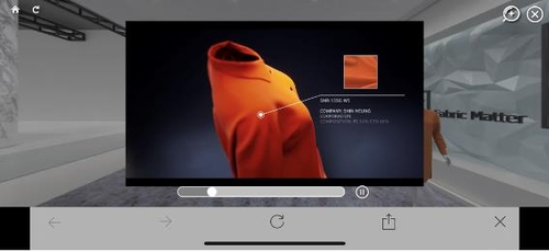 3D·VR 적용한 국내 첫 '섬유 온라인 상설 전시관' 개관
