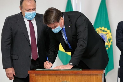 브라질 보건부 "아스트라제네카와 체결한 백신 계약 유지"
