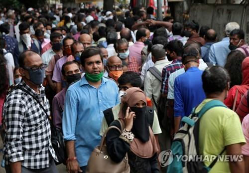 인도 신규확진 3일 연속 '최다 기록'…뉴델리 입원환자 급증