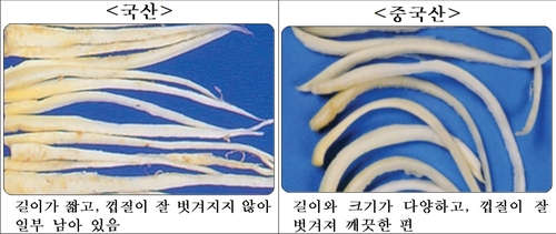 "이것만 알면 중국산에 속지 않아요"…농관원 원산지 식별정보