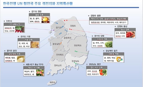 허창수 전경련 회장, 한국전 참전국 대사들에게 특산물 선물