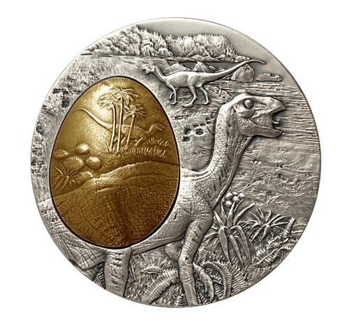 전남 보성서 발견된 '한반도 공룡' 기념메달로 재탄생