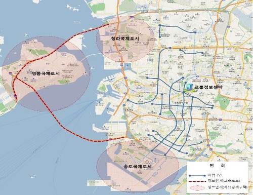 인천 시내 13개 간선도로에 지능형 교통체계 구축