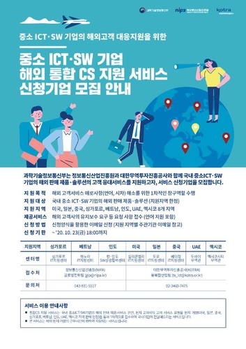 중소 ICT·SW 기업 위해 통합 해외 콜센터 운영