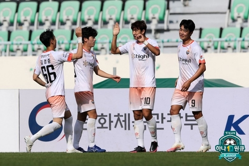 '창단 이후 최다골' 인천, 성남에 6-0 대승…'탈꼴찌' 성공