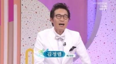 '숭구리당당' 김정렬 음주운전 적발…면허 취소수준