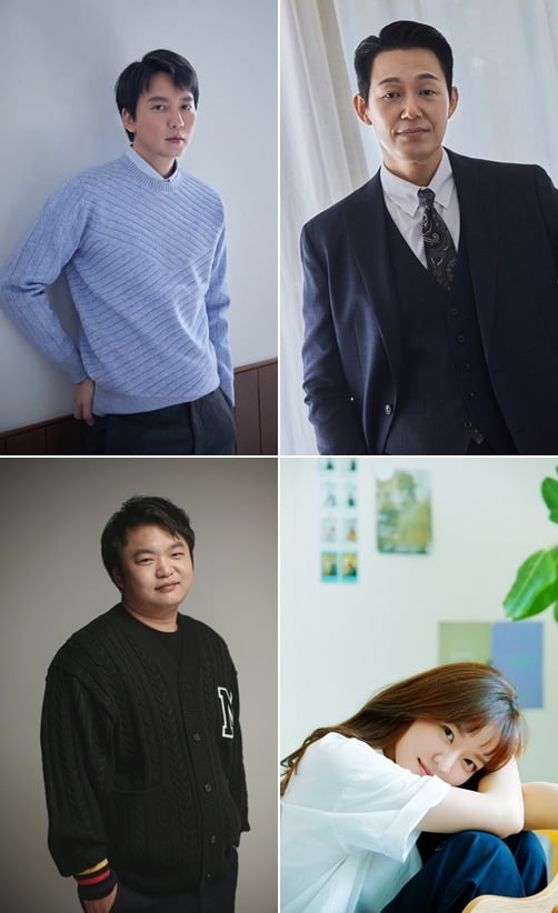 배우 김남길(왼쪽 위부터 시계방향), 박성웅, 고아성, 고규필./사진=각 소속사 제공