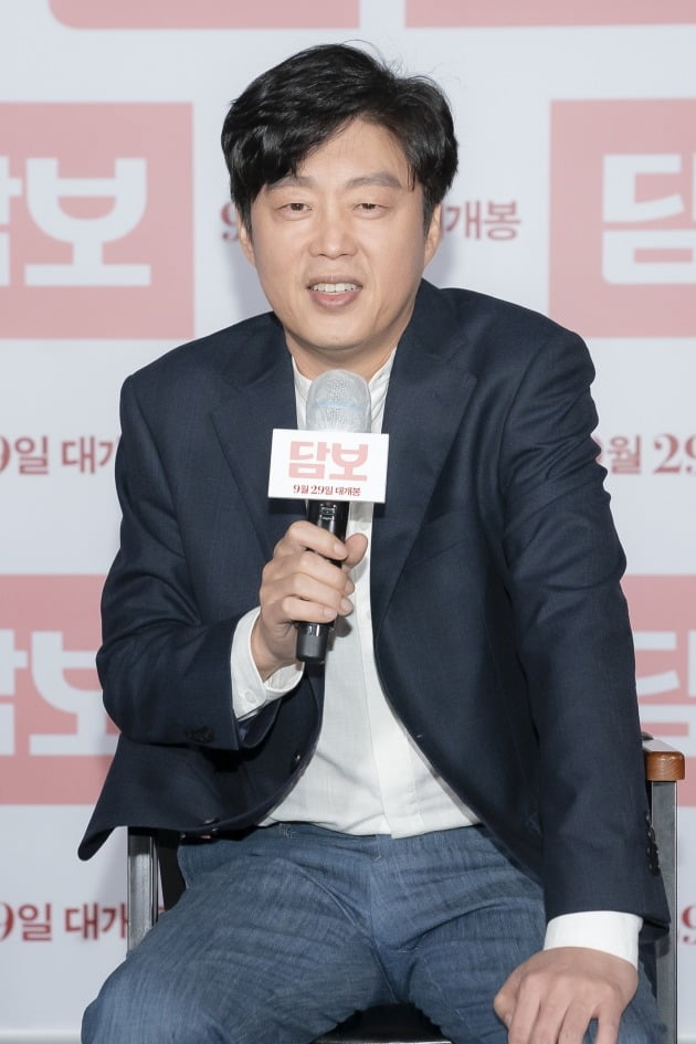 배우 김희원이 24일 열린 영화 '담보'의 라이브 컨퍼런스에 참석했다. / 사진제공=CJ엔터테인먼트