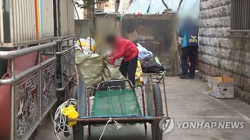 폐지 줍는 노인 건강 '적신호'…손상 유병률 일반인구의 10배