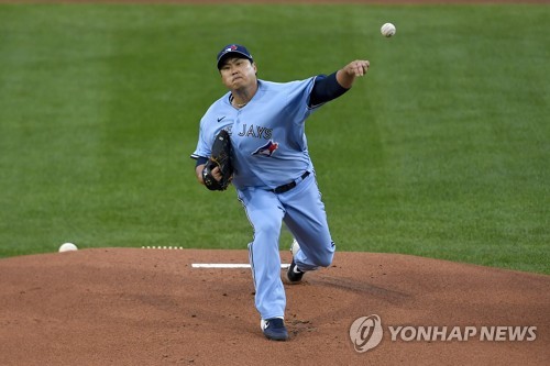 류현진, 양키스전 직구 평균 구속 143㎞…올 시즌 최저