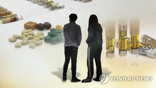 "10대 마약사범 4년간 2배 급증…20대 80% 증가"