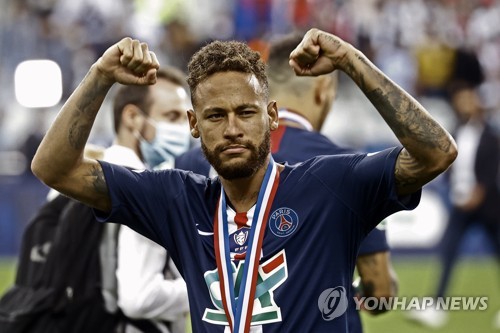 PSG '간판' 네이마르, 코로나19 양성판정(종합)